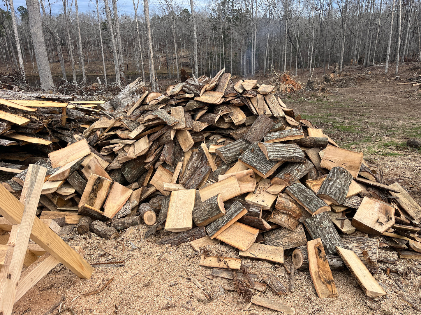 Seasoned Hardwood Firewood - Pickup Truck Load with Local Delivery