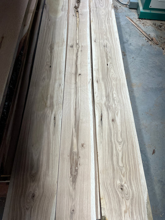 4/4 Rough Sawn White Oak #2 Common
